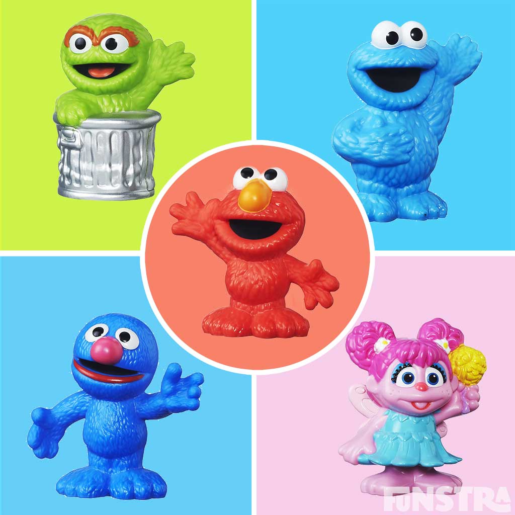 Sesame street playskool collector pack best sale 5 figures