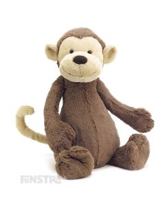 Jellycat Monkey Bashful Medium Plush Toy