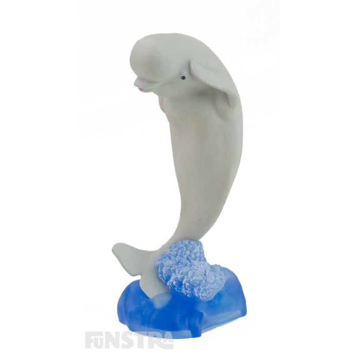 bailey beluga whale toy