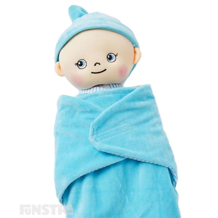 My Best Friend: Baby Doll Ollie Blue - Funstra Australia