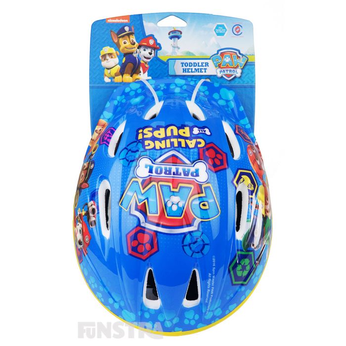 paw patrol bike helmet