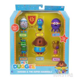 Hey Duggee: Duggee and the Super Squirrels Figurines - Funstra Australia